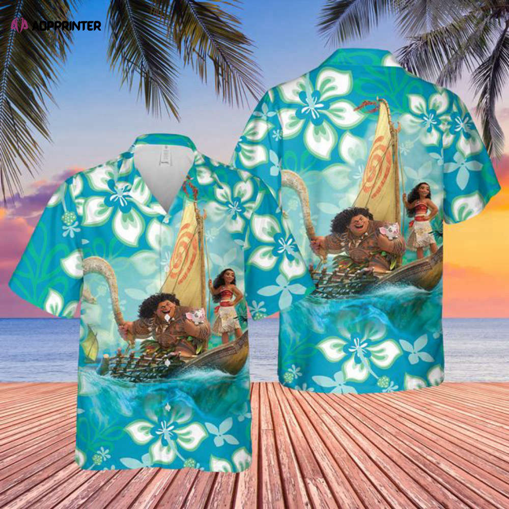 Moana Disney Princess Moana Mickey Ears Hawaii Shirt
