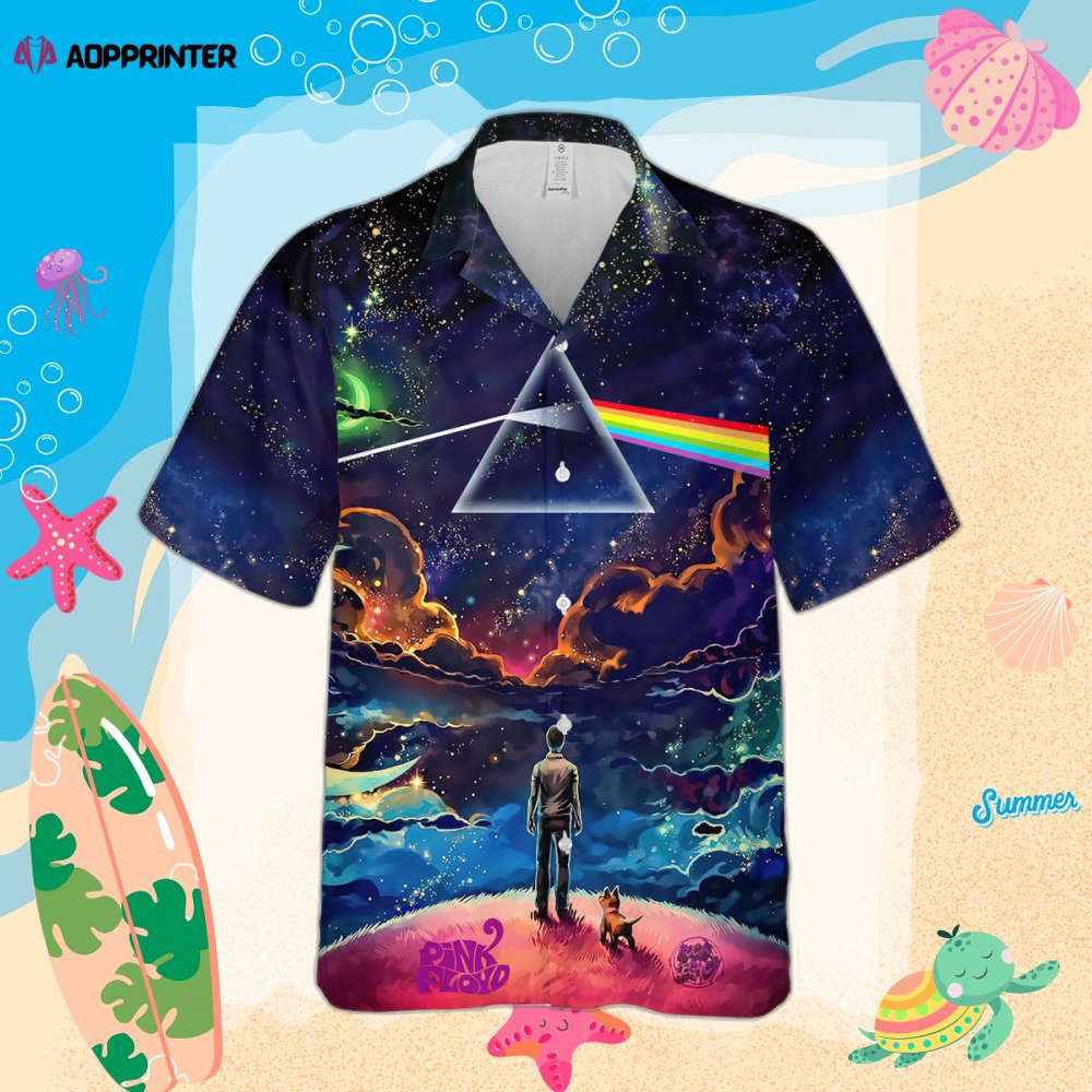 Pink Floyd Merch Music All Over Print Cuban Shirt Premium Hawaiian Shirt