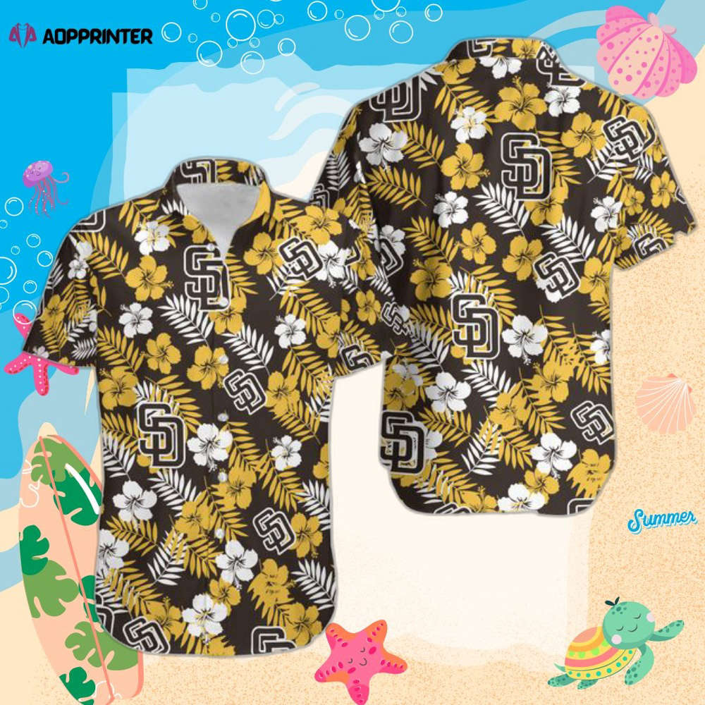 San Diego Padres Hawaiian Shirt