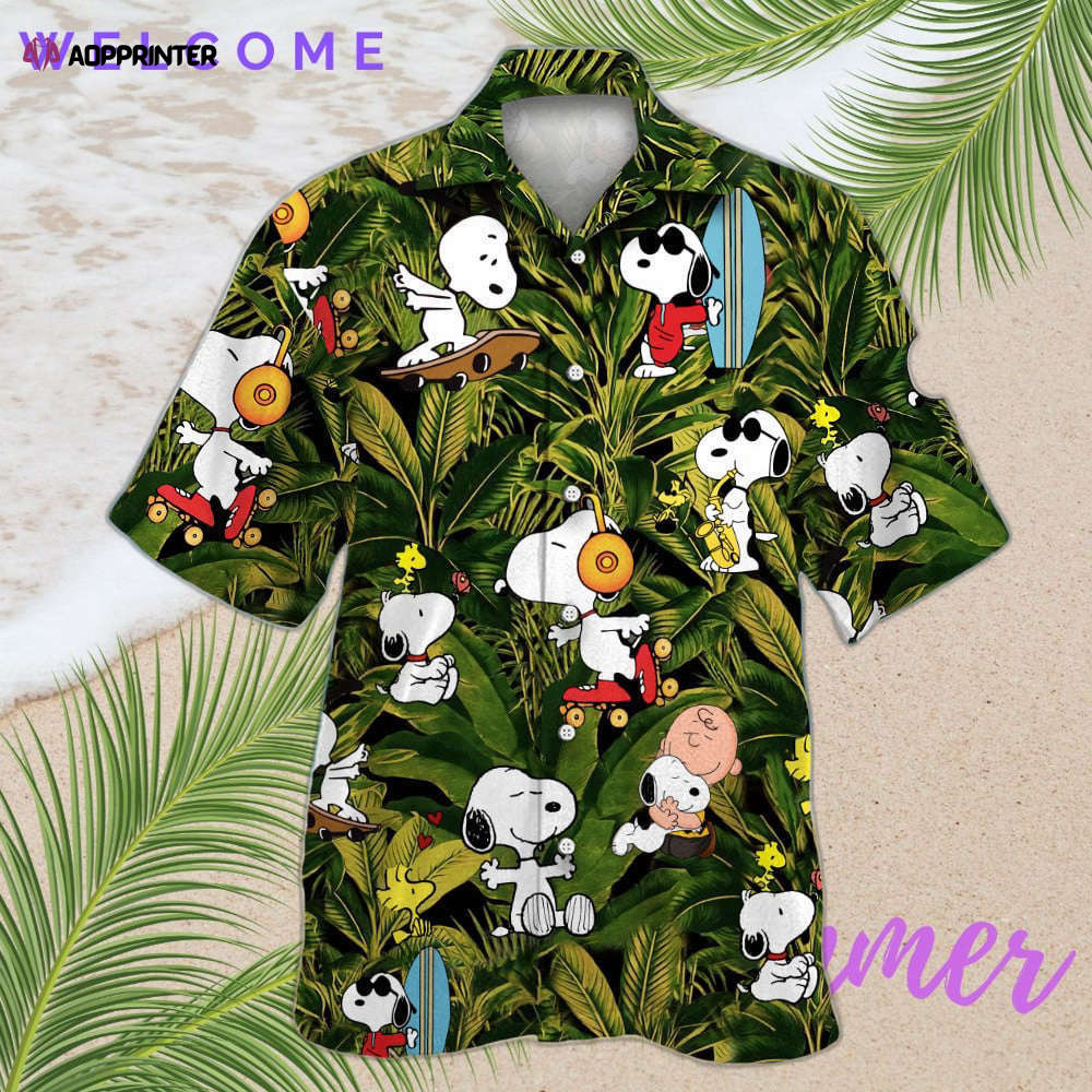 Snoopy 8 Hawaiian Shirt Shorts Summer 2023 Hot