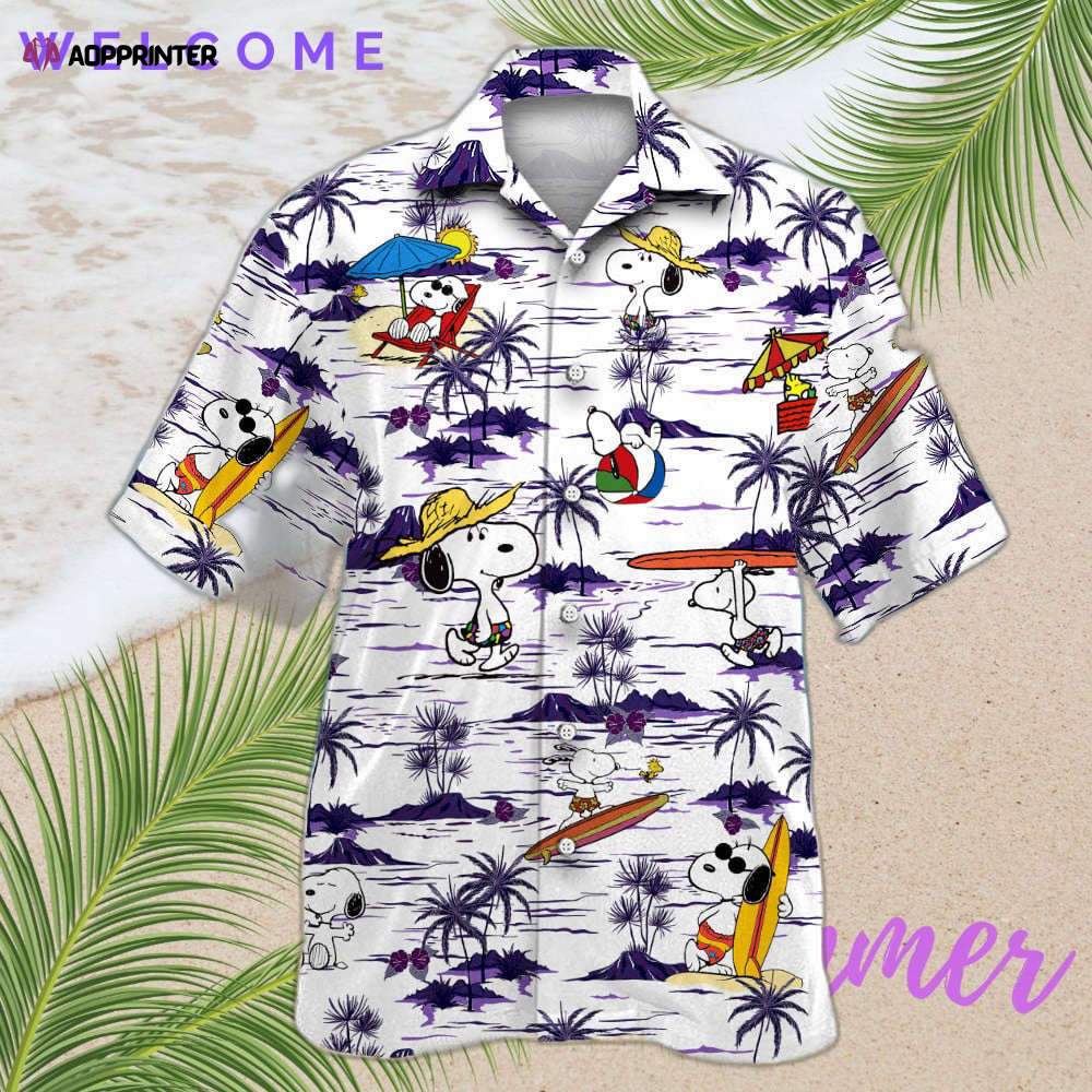 Snoopy 7 Hawaiian Shirt Shorts Summer 2023 Hot