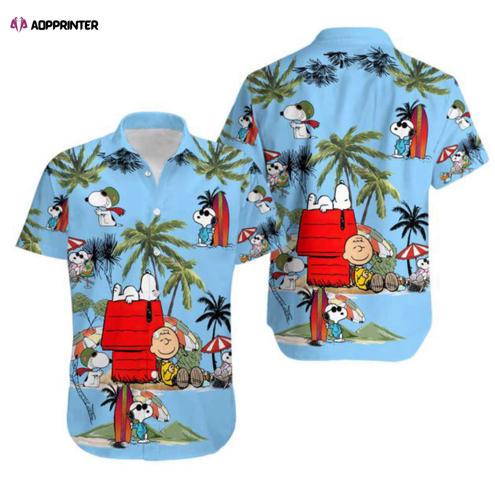 Snoopy Summer Time Hawaiian Shirt Beach Shirt Fashion Summer Fan