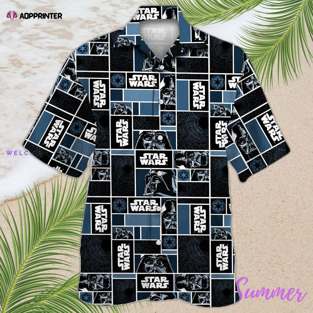 Space Ships Star Wars Pink Hawaiian Shirt Shorts Summer 2023 Hot