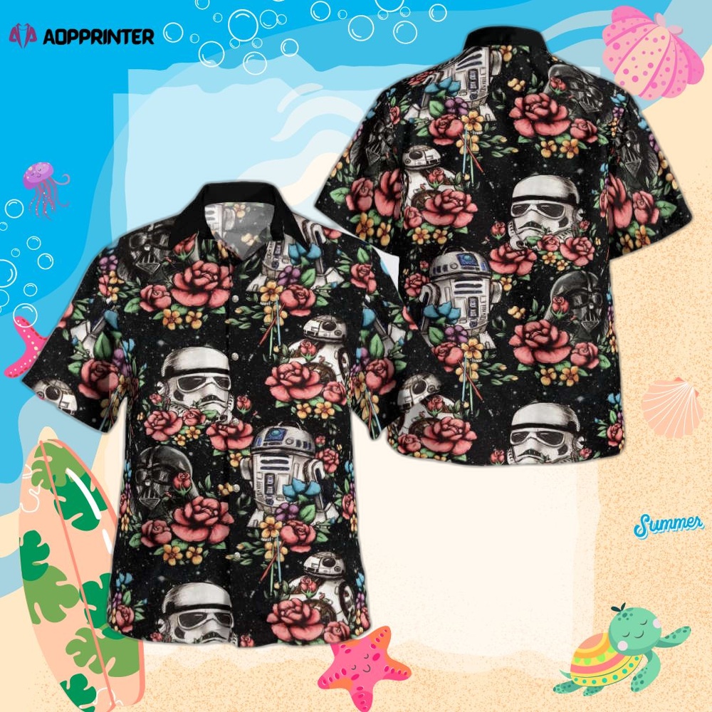 Star Wars Floral Hawaiian Shirt Summer 2023 Hot