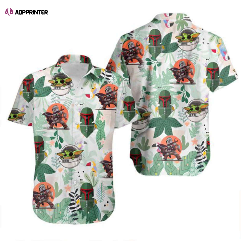 Star Wars Hawaii Shirt Summer, Stars War Vintage Hawaiian Button Down Shirt, Hawaiian Button Down Shirt, StarWars Shirt