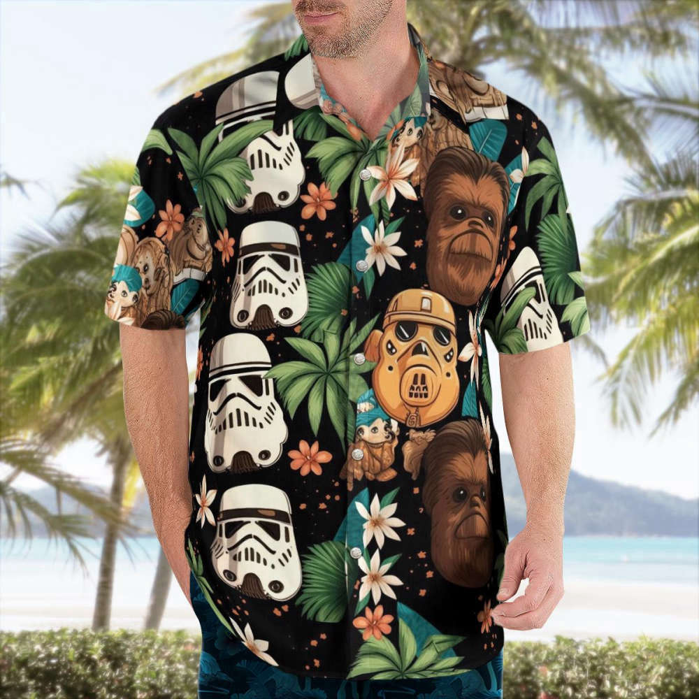 Star Wars Hawaiian Shirt Shorts Summer 2023 Hot