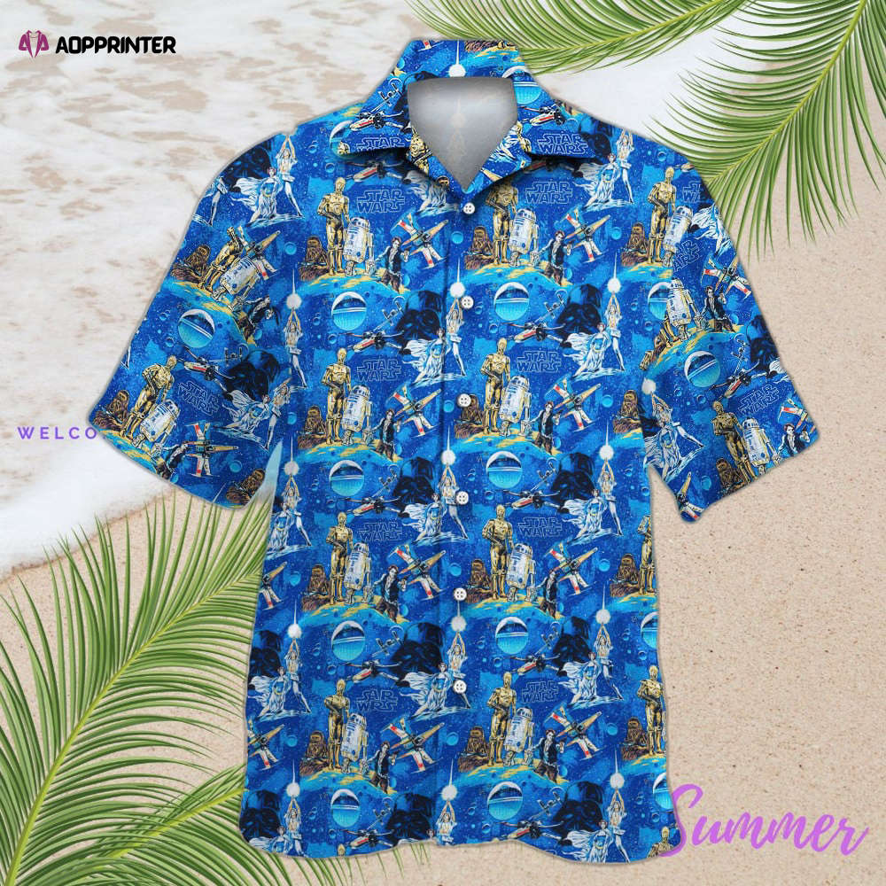 Star Wars Luke Sleepwalker Hawaiian Shirt Shorts Summer 2023 Hot