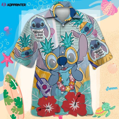 Stitch 03 Hawaiian Shirt Shorts Summer 2023 Hot