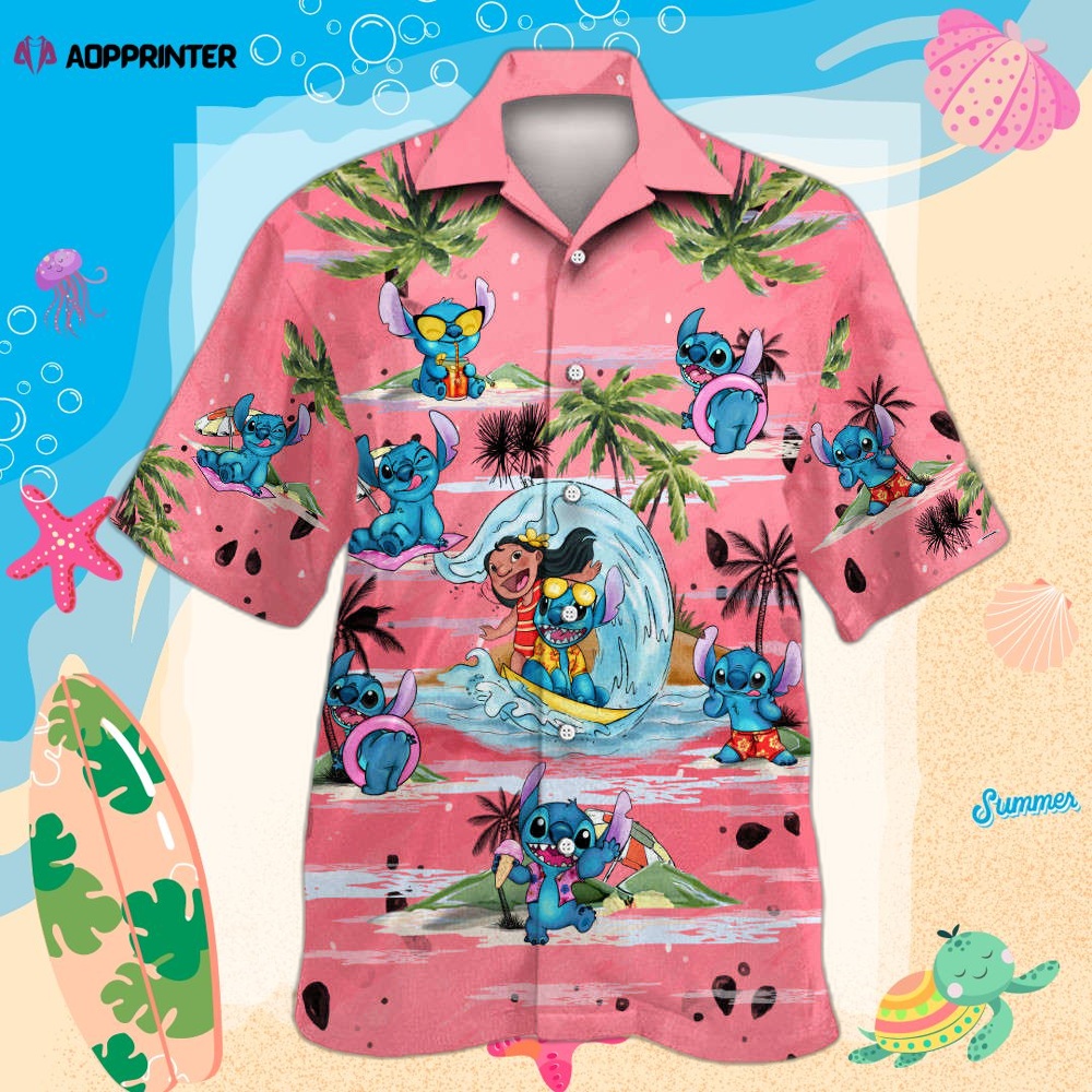 Space Ship Pattern Hawaiian Shirt Shorts Violet Summer 2023 Hot