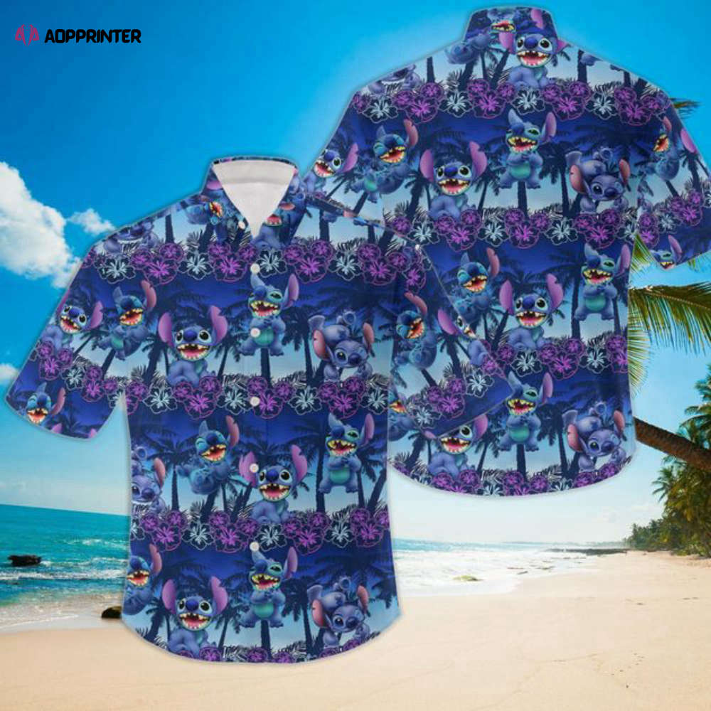 Stitch Hawaii shirt Stitch Aloha shirt Stitch Disney Hawaiian Shirt
