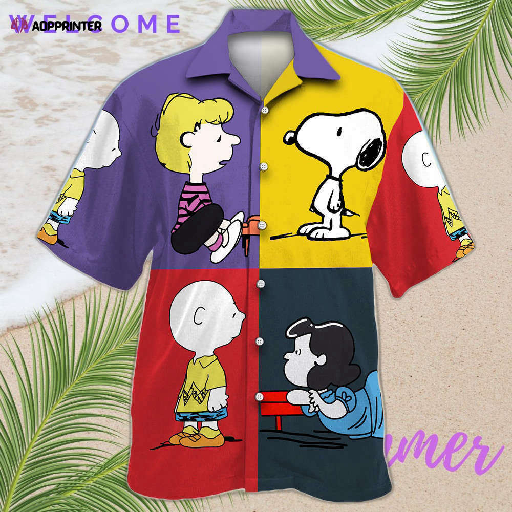 Tropical Snoopy Summer Time Hawaiian Shirt Shorts Summer 2023 Hot