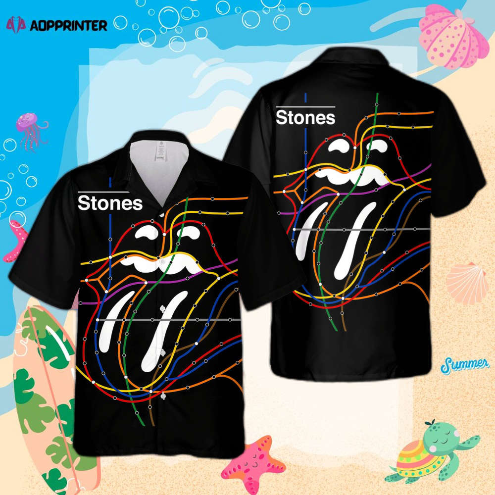 The Rolling Stones Buffalo New York Hawaiian Shirt