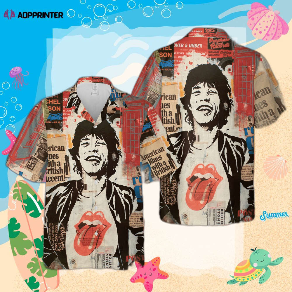 The Rolling Stones Tour Dallas Texas 2015 Hawaiian Shirt