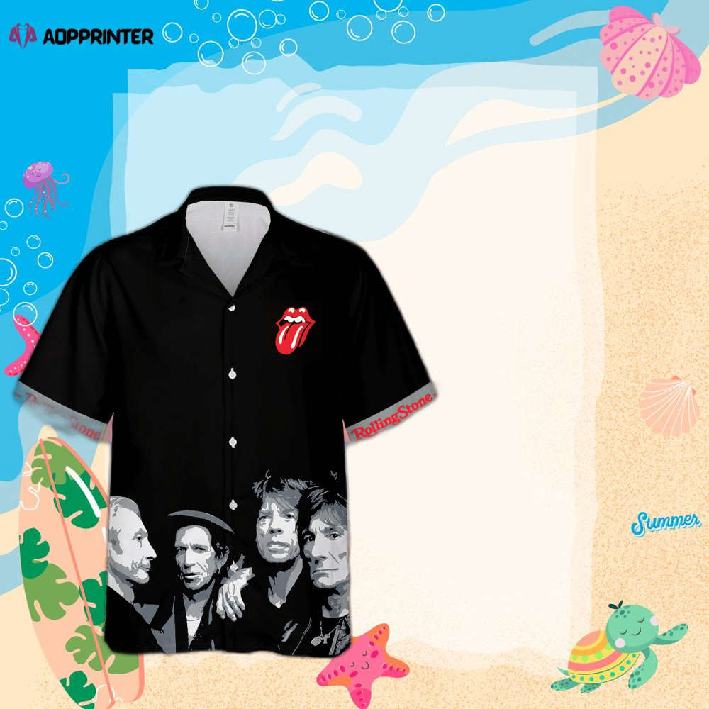 The Rolling Stones The Rock ‘n Roll Legend Hawaiian Shirt