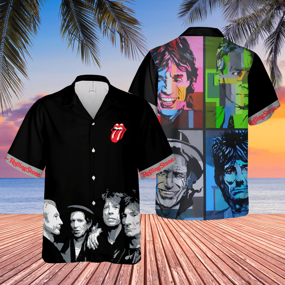 The Rolling Stones The Rock ‘n Roll Legend Hawaiian Shirt