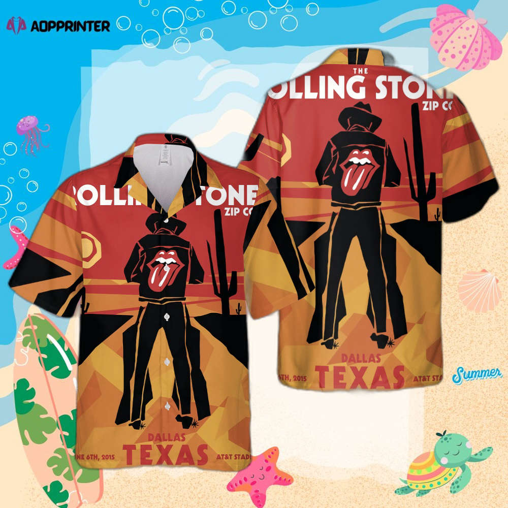 The Rolling Stones America Latina Ole Hawaiian Shirt
