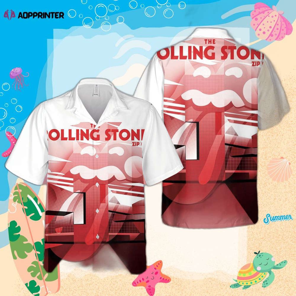 The Rolling Stones Zip Code Tour Columbus Ohio Hawaiian Shirt