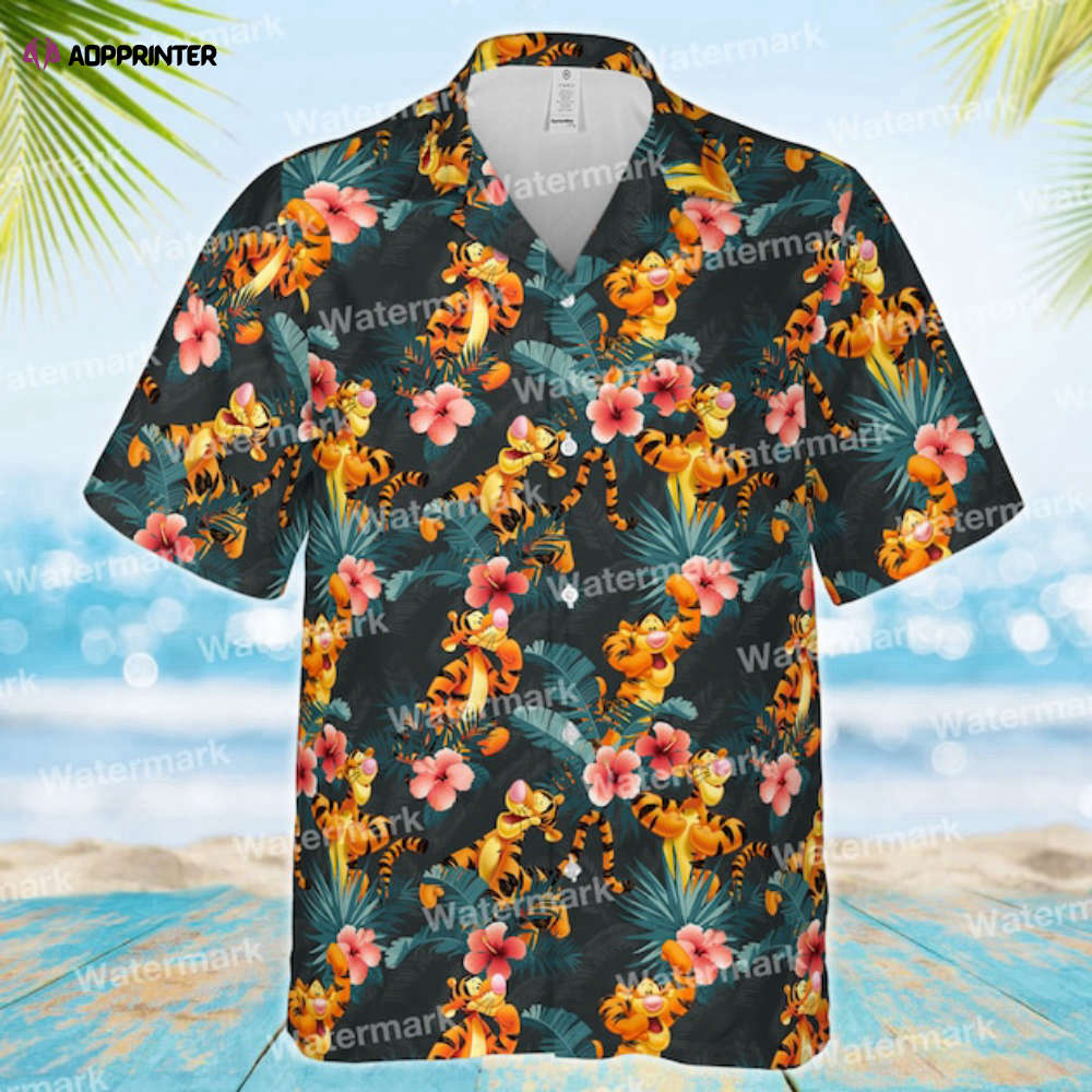 Tigger disney hawaiian shirt