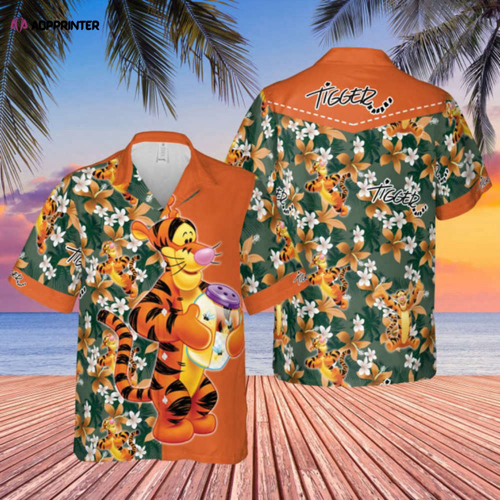 Tigger Hawaiian Shirt Summer Gift 2023, Beach Trip Family Hawaiian shirt