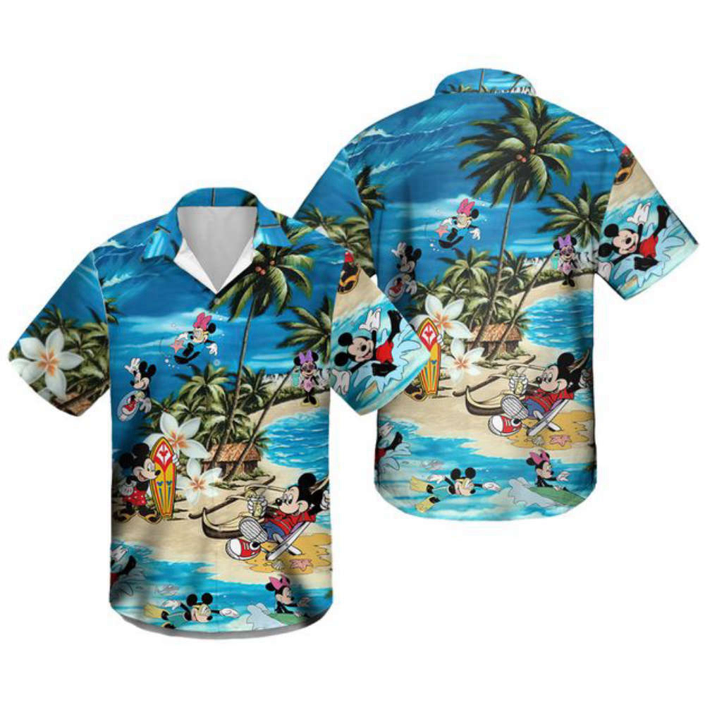 Cowboy Hawaiian Shirt For Men Women- Retro Vintage Button Down Aloha Shirt