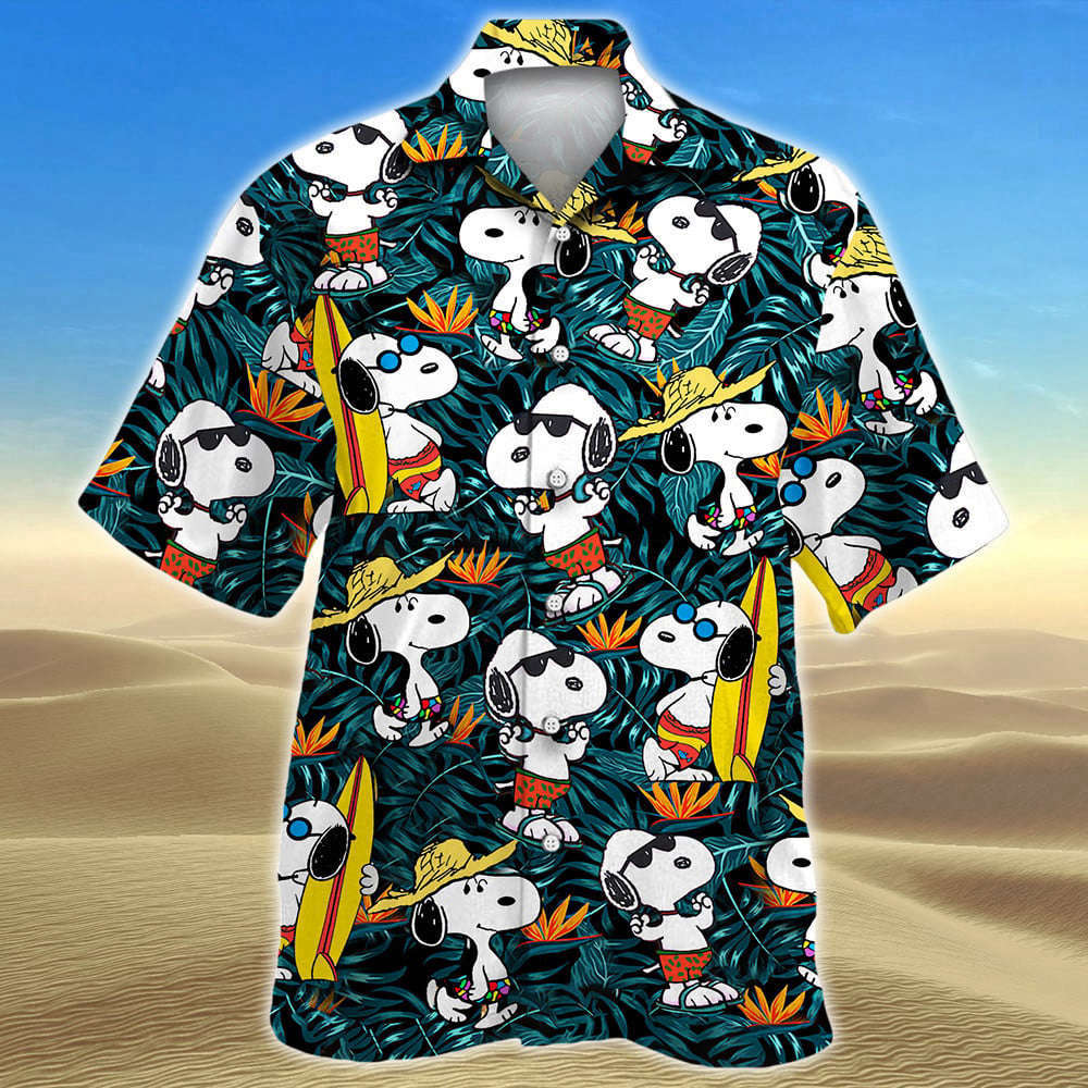 Tropical Snoopy Summer Time Hawaiian Shirt Shorts Summer 2023 Hot