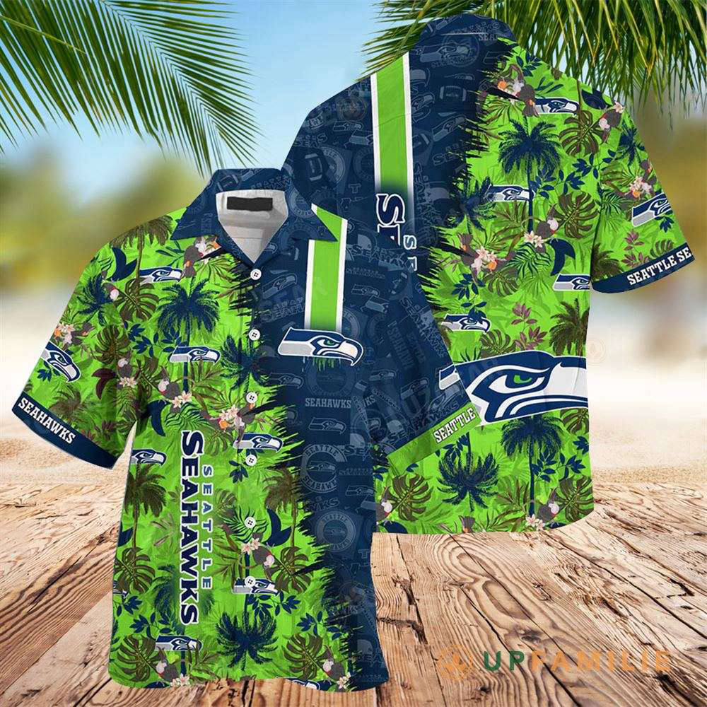 Seahawks Seattle Seahawks Team Football Hawaiian Shirt