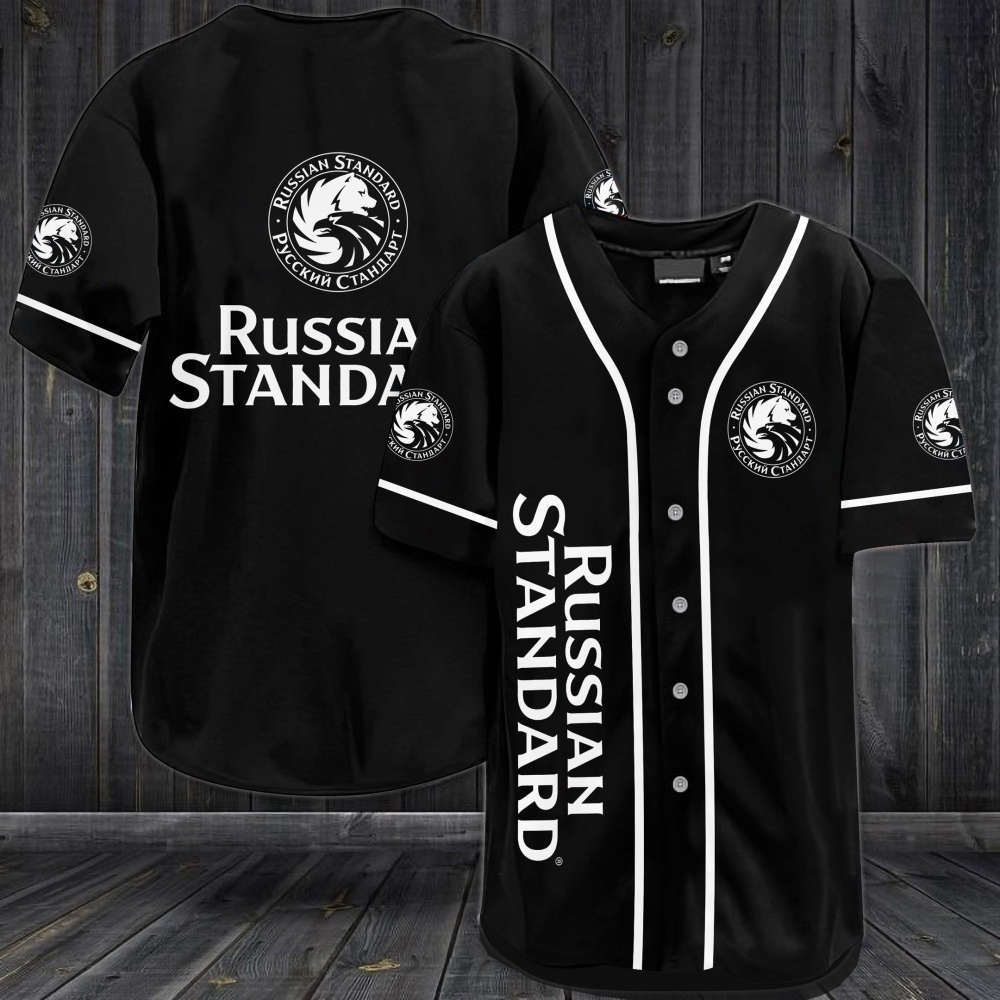 Russian Standard Vodka Baseball Jersey: Stylish & Authentic Sports Apparel