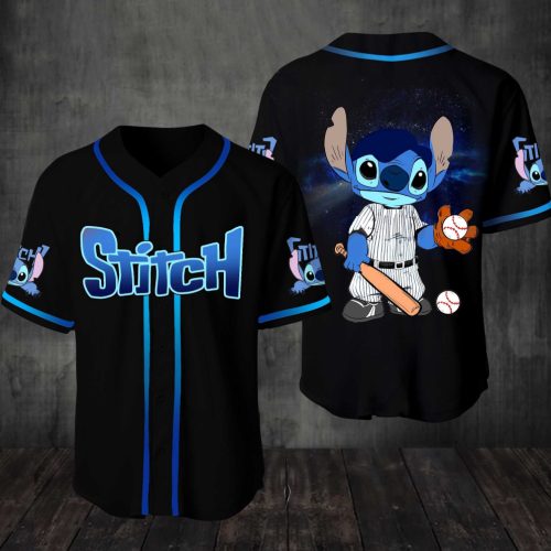 Disney Lilo and Stitch Baseball Jersey: Fun & Stylish Disney Merchandise