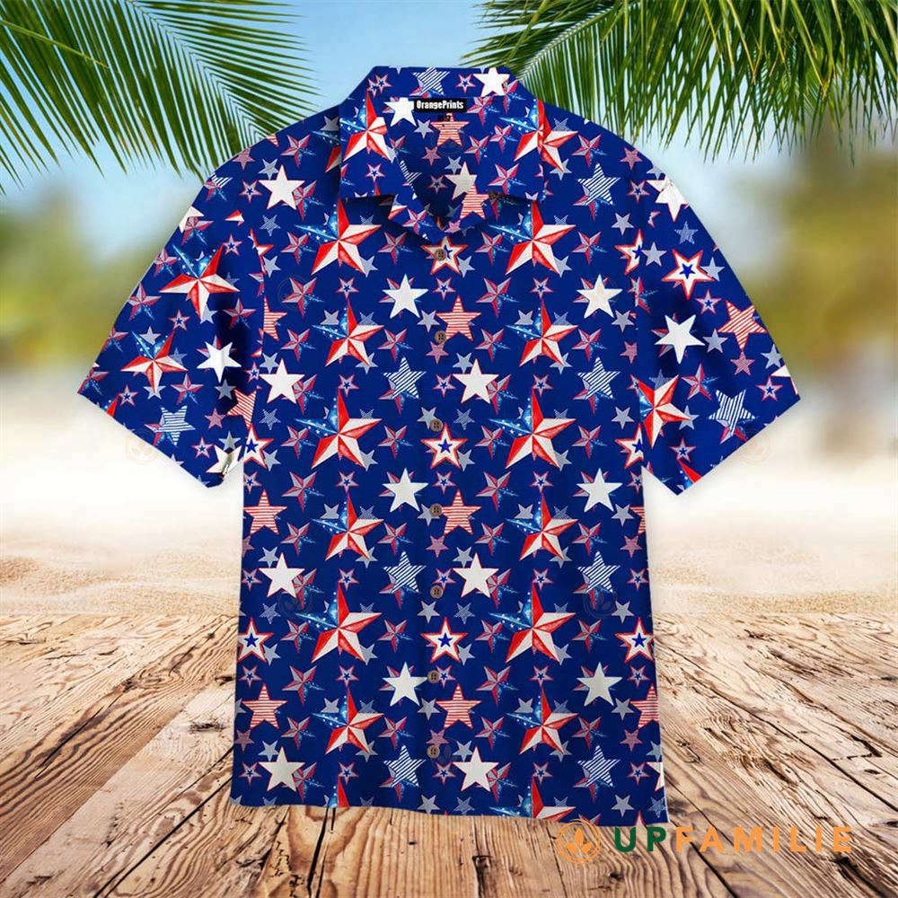 American Flag 4th Of July Us Flag Star Cool Hawaiian Shirt