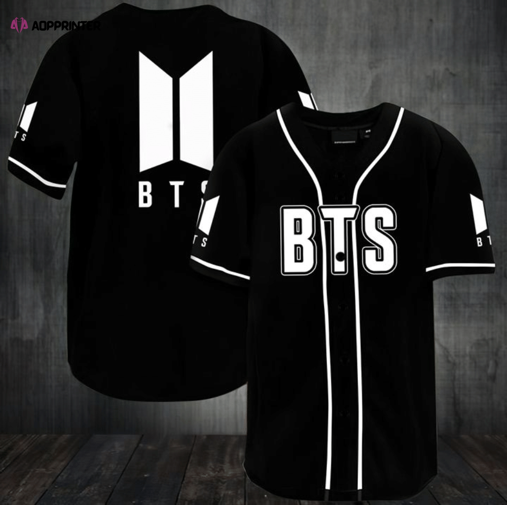 BTS BT21 Bangtan Army 5K113 Baseball Jersey: Stylish & Authentic Merchandise