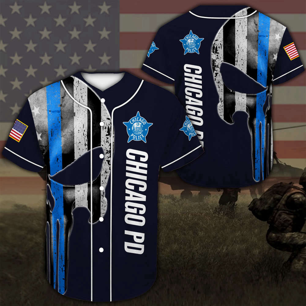 Chicago Police Department Baseball Jersey