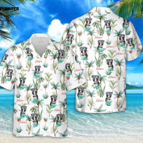 Custom Hawaii Pet Shirt Holiday Personalized Dog On Hawaii Shirt Wedding Honeymoon  Custom Cat Rabbit Horse Shirt Custom Name Pocket