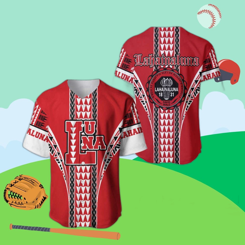 Custom Lahainaluna Polynesian Baseball Jersey – Personalized Athletic Gear   Shop Now!