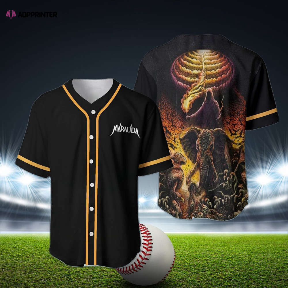 Custom Marauda Rave EDM Festival Baseball Jersey – Personalized Stylish Gear