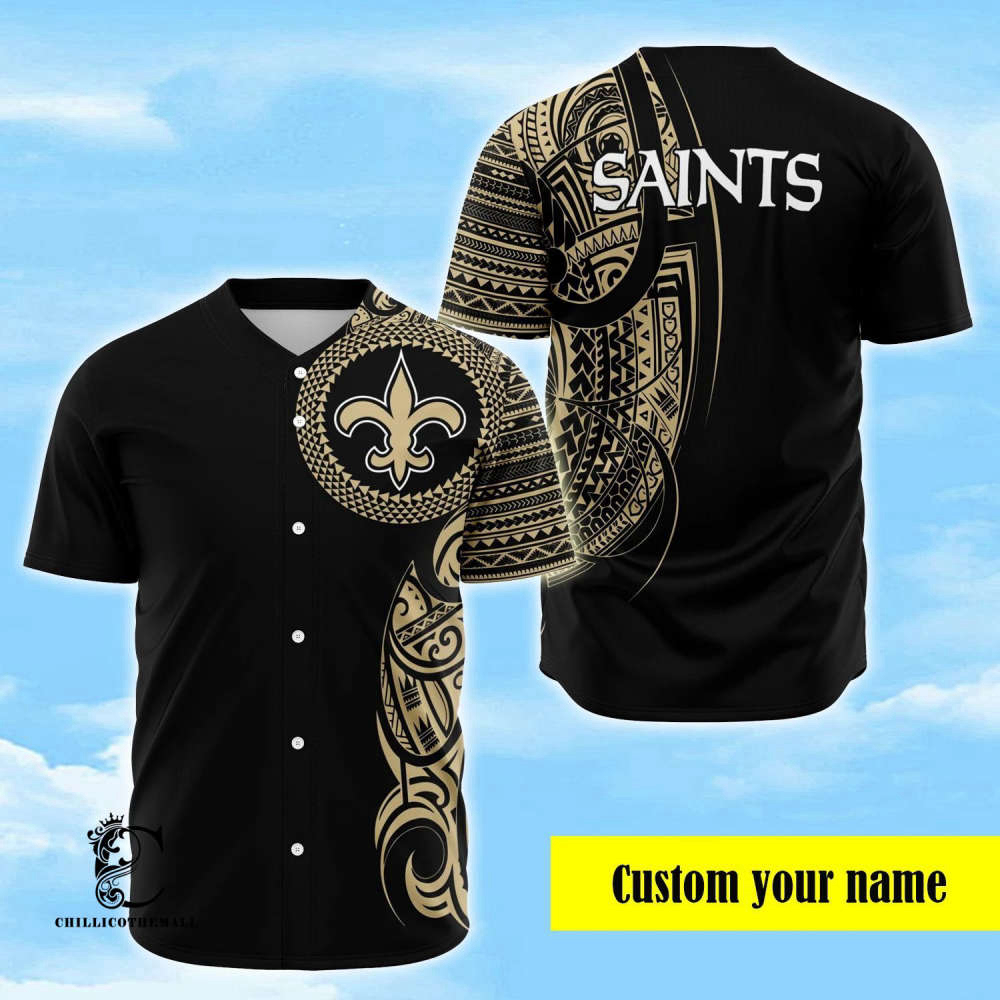 Custom New Orleans Polynesian Baseball Jersey – Personalized Sports Apparel