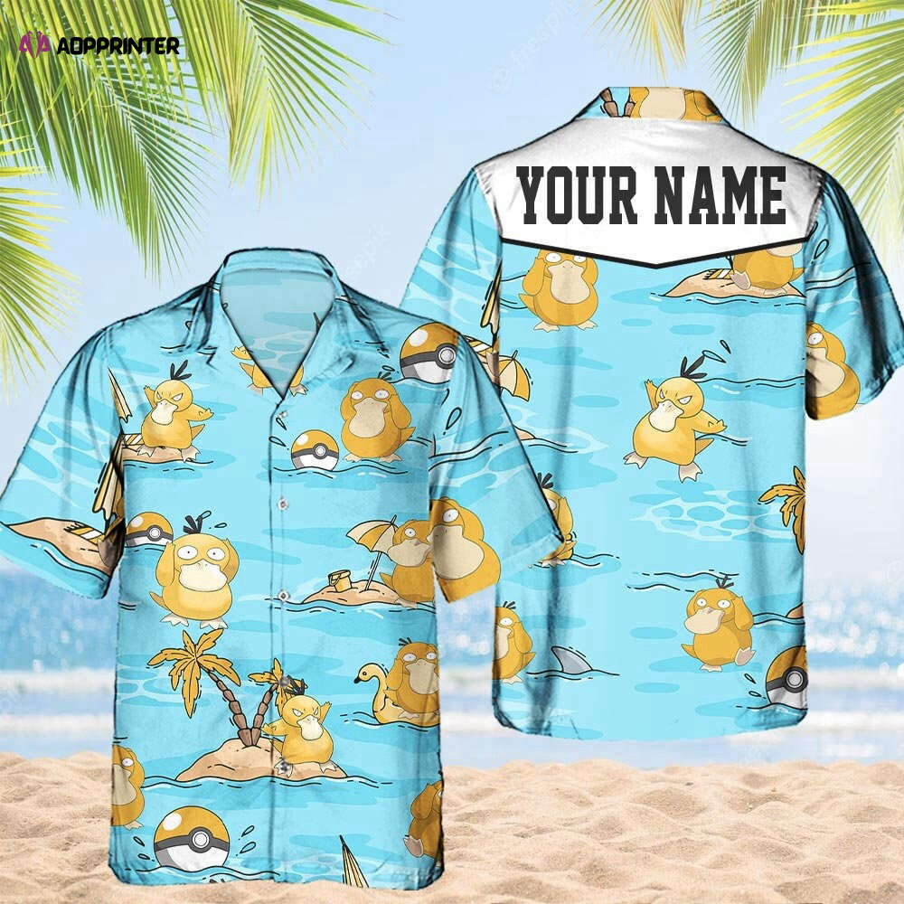 Pokemon Charmander Hawaiian Aloha Hawaii Shirt Anime Charizard Button Up Shirt Matching Pokemon Ball Fans