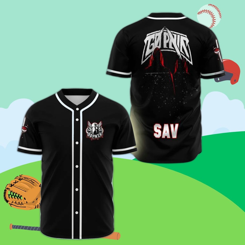 Custom Vegas Golden Polynesian Baseball Jersey – Personalized Sports Gear