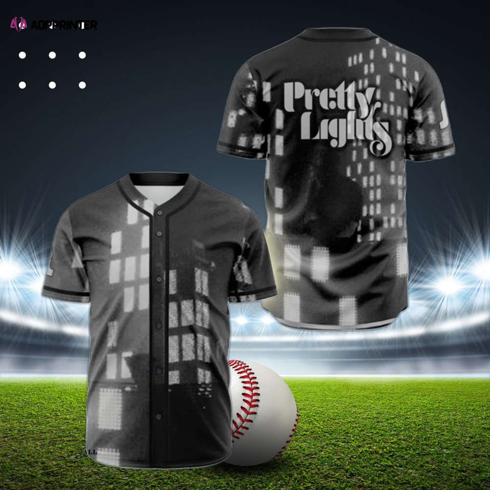 Customized Pretty Lights Rave EDM Baseball Jersey Stand Out in Style