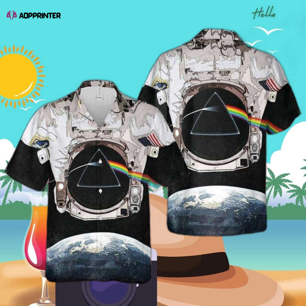 Dark Side Of The Moon Astronaut Pink Floyd Hawaiian Shirt Fans