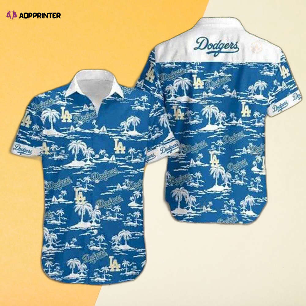 Dodger Los Angeles Dodgers Vintage Hawaiian Shirt