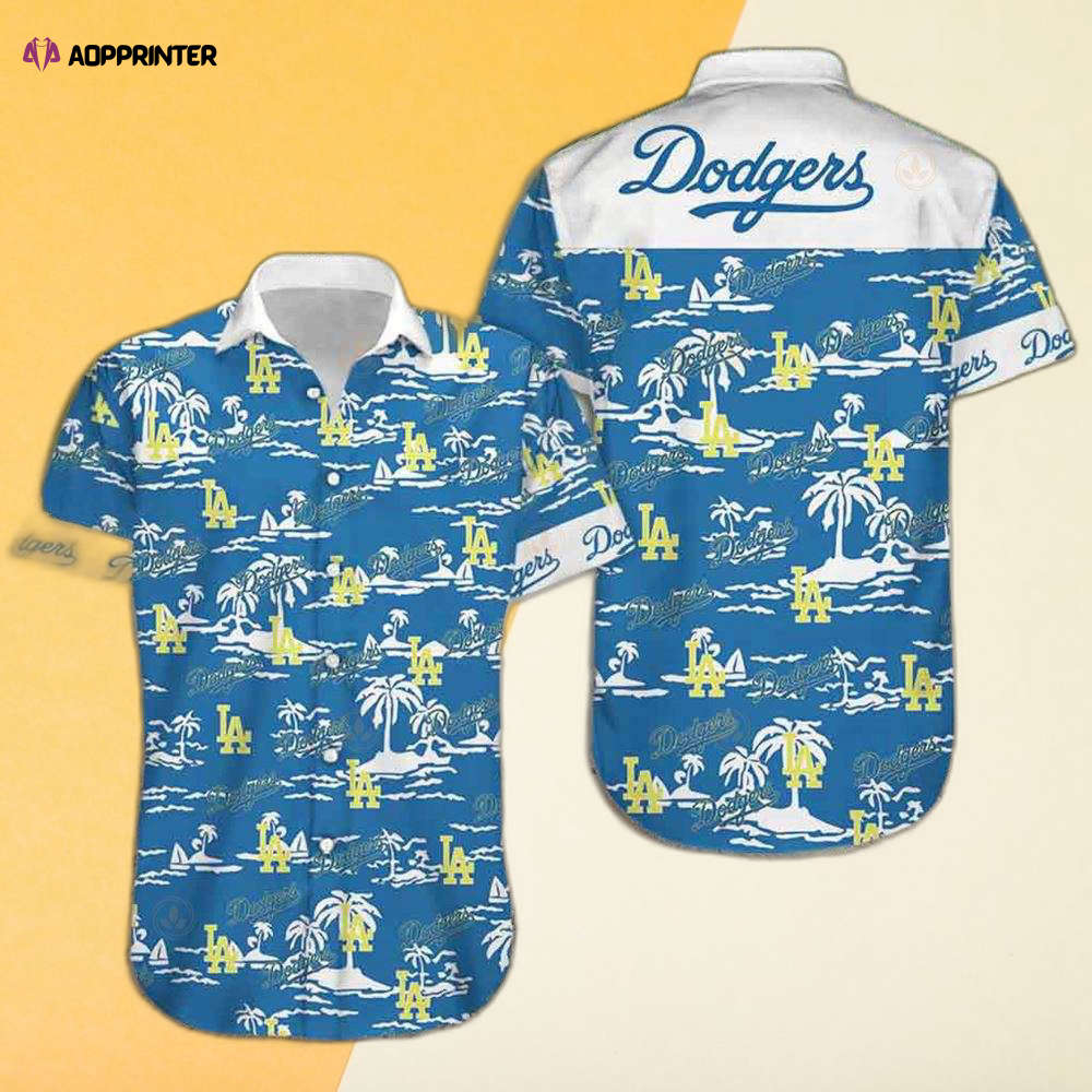 Dodger Dodgers Fashion Tourism Hawaiian Shirt