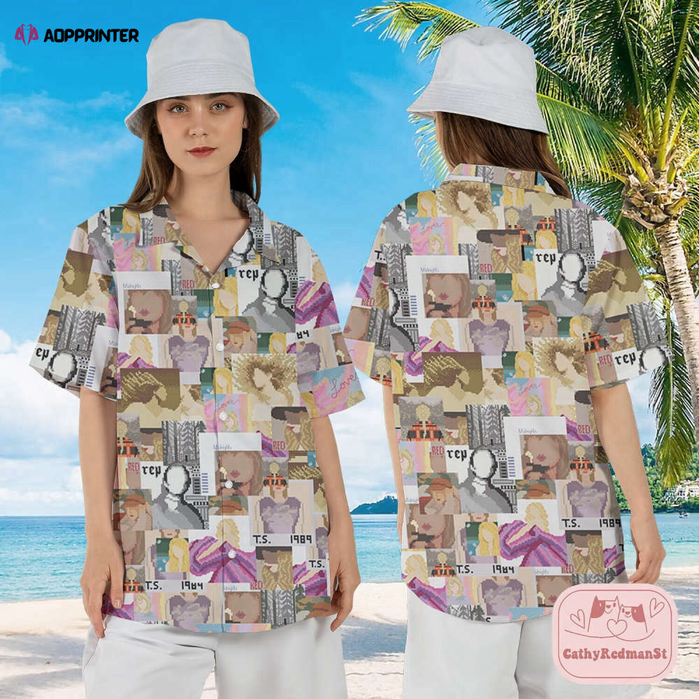 Eras Tour Hawaiian Shirts   Taylor Swiftie Hawaii & Mini Albums: Engaging Taylor Swiftie & Hawaii Shirts