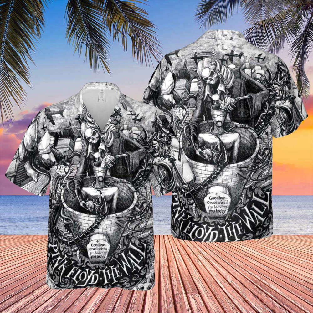 Essence of the Wall Pink Floyd Hawaiian Shirt