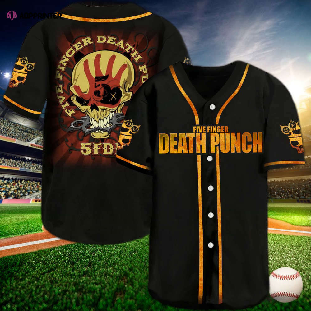 Exclusive Five Finger Death Punch Baseball Jersey: Rock in Style!