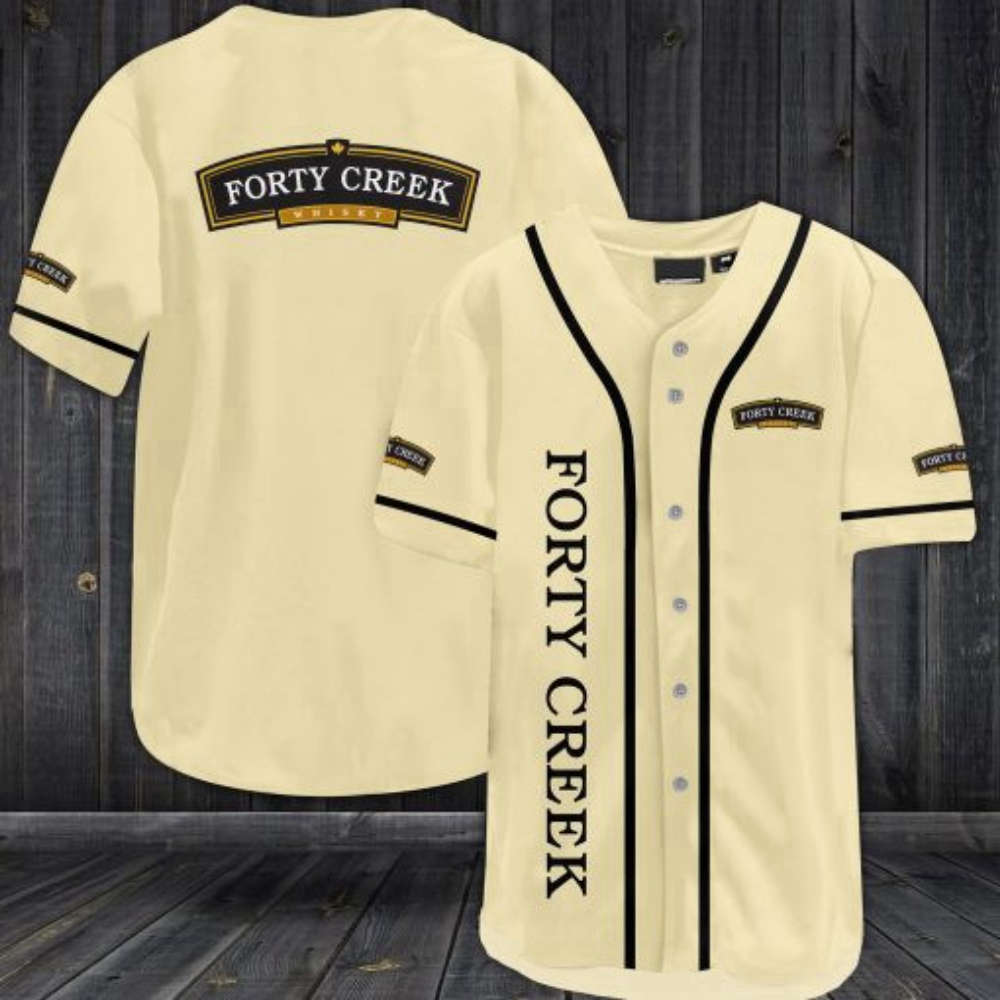 Forty Creek Whiskey 6k784 Baseball Jersey