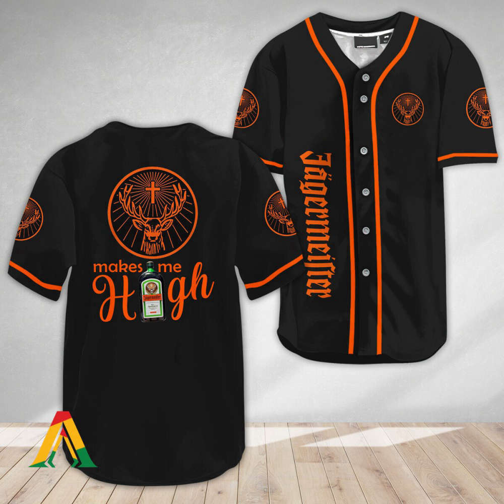 Get Elevated with Jagermeister: Make Me High Baseball Jersey