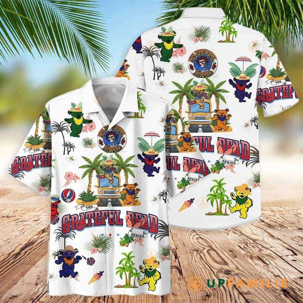 Grateful Dead Grateful Dead Summer Vacation Hawaiian Shirt