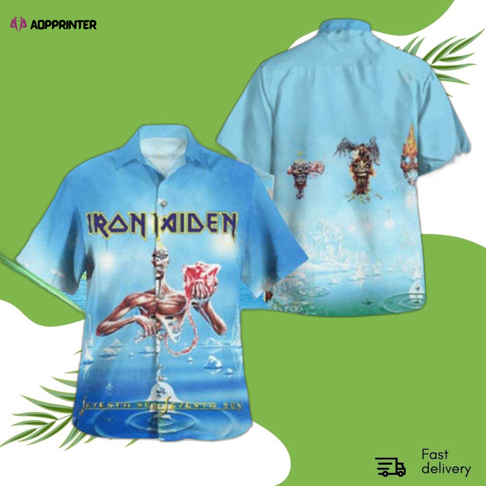 Iron Maiden Aloha 3d Hawaiian Shirt