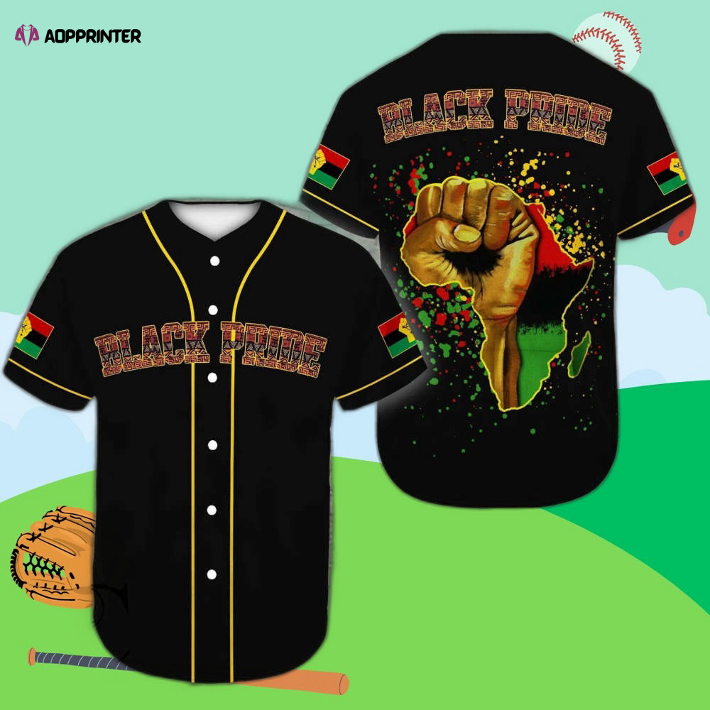 Juneteenth Black Pride Baseball Jersey: Celebrate Freedom with Stylish Prints