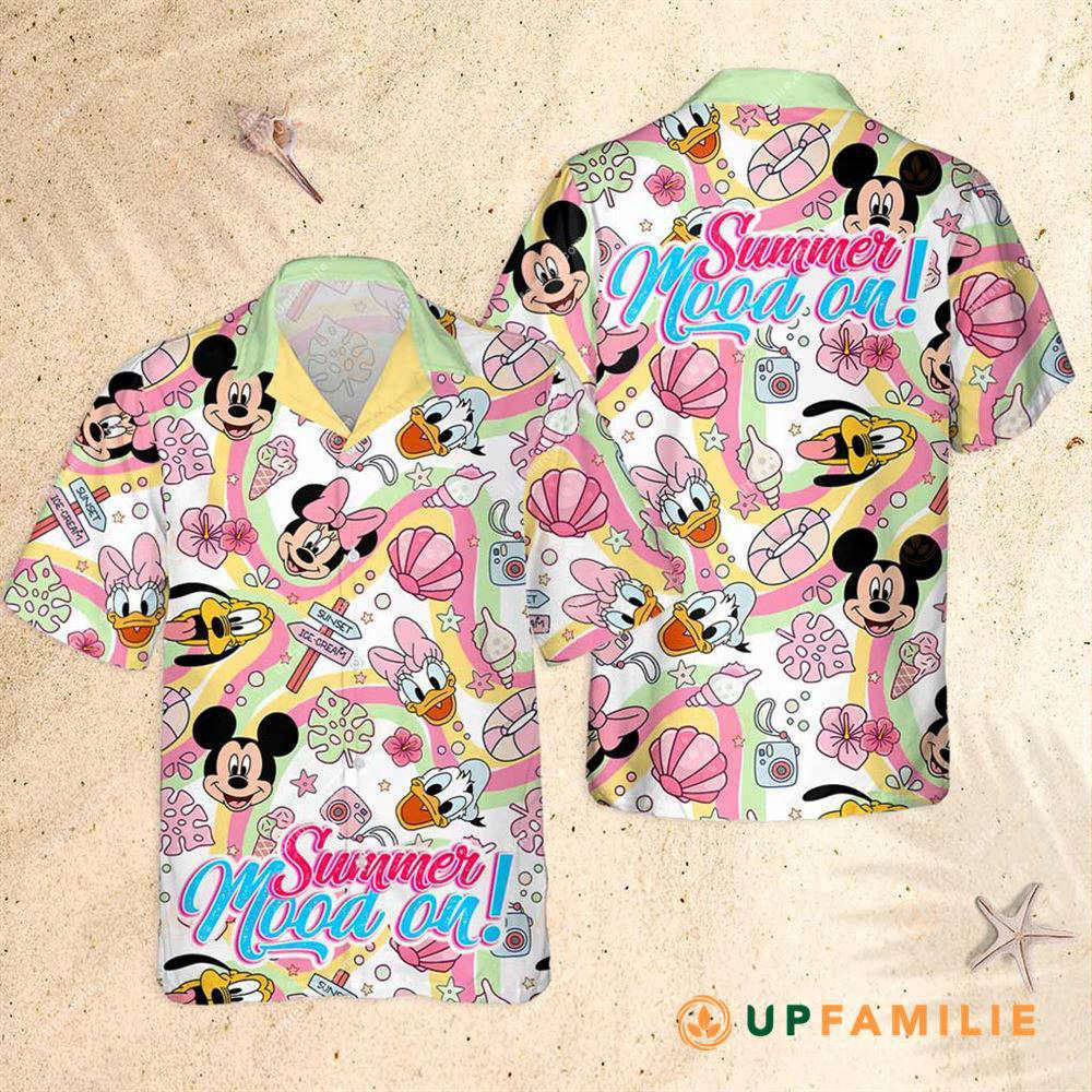 Mickey Mouse Summer Mood Hawaiian Shirt